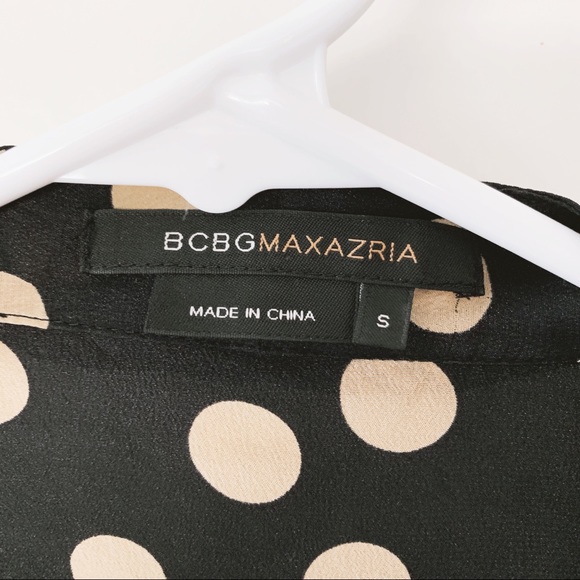BCBGMaxazaria 100% Silk Blouse - Picture 4 of 5